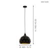 Roccaforte fügeszték Eglo 97841