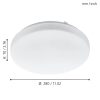 Frania LED mennyezeti lámpa Eglo 97871