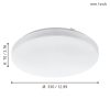 Frania LED mennyezeti lámpa Eglo 97872