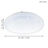 Frania-S LED mennyezeti lámpa Eglo 97878