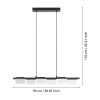 Ervidel Eglo 98876 led függeszték