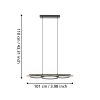 Boyal Eglo 99625 led függeszték