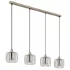 Alfpiros  Globo-15758-4H függeszték