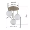 Harmon Globo-47441-3S mennyezeti lámpa