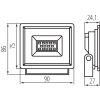 Grun 10W 800lm 4000k IP65 Kanlux 31390 reflektor