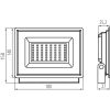 Grun 50W 4500LM 4000K IP65 Kanlux 31393 reflektor