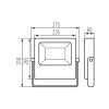 FL Agor/A Led 100W 11000lm 4000k IP65 Kanlux 33473 reflektor