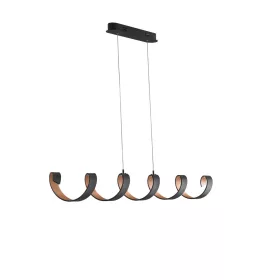 Led-Helix-S6 Ner Luce Design függeszték