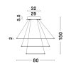 Ferrol LED NL-6265004 függeszték