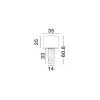 Norr NL-9001064 asztali lámpa