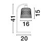 Intra NL-9001087 asztali lámpa 