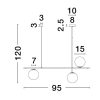 Gitchi NL-9009295 függeszték