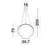 Breda LED függeszték NL-9010023
