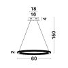 Cilion LED függeszték NL-9011138