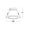 Carpo LED NL-9011762 beépíthető lámpa