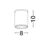 Lumina NL-9030844 kültéri mennyezeti lámpa 