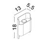 Polly NL-9030922 kültéri fali lámpa 