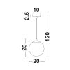 Lazione függeszték NL-9080200