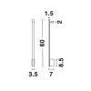 Gropius LED falikar NL-9081600
