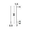Gropius LED falikar NL-9081900