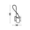 Cerelia LED falikar NL-9082095