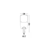 Tano Pro LED NL-9090751 kandeláber lámpafej