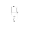 Tano Pro LED NL-9090752 kandeláber lámpafej
