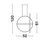 Arte LED függeszték NL-9114862