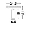 Planet Lod LED NL-9136136 sínrendszeres lámpa