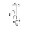 Velor NL-9236710 függeszték