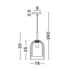 Velor NL-9236730 függeszték