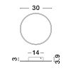 Nevo LED NL-9248150 fali lámpa