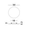 Cyrcle LED NL-9248152 fali lámpa