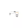 LED profil beépíthető NL-9254109 2m