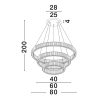 Aurelia LED NL-9333069 függeszték