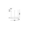 Elowen LED NL-9345666 függeszték