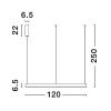 Motif LED NL-9530201 függeszték