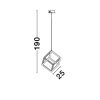 Gabbia LED függeszték NL-9818251