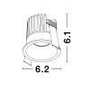 Petit LED NL-9844014 beépíthető lámpa