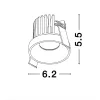 Petit LED NL-9844016-OUT beépíthető lámpa