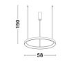 Pertino LED NL-9853683 függeszték