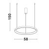 Pertino LED NL-9853684 függeszték