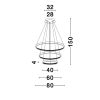 Preston LED függeszték NL-9862853