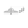 Umber Pro LED NL-9980100 csarnokvilágító