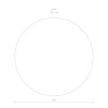 Ring Timber Led Nowodvorski-11178 fali lámpa