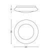 Cinnabar Philips 8718696122785 led mennyezeti lámpa