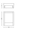 Arbour Philips 8718696131244 kültéri led fali lámpa
