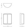 Stock Philips 8718696131305 kültéri led fali lámpa