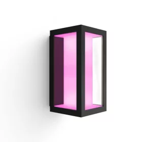   Impress Hue IP44 kültéri led fali lámpa fekete Philips 8718696170489
