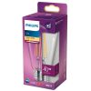 LED E27 4.3W 470lm 2700K fényforrás Philips 8718699763039